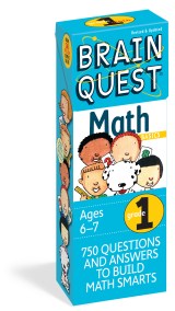 Brain Quest 1st Grade Math Q&A Cards