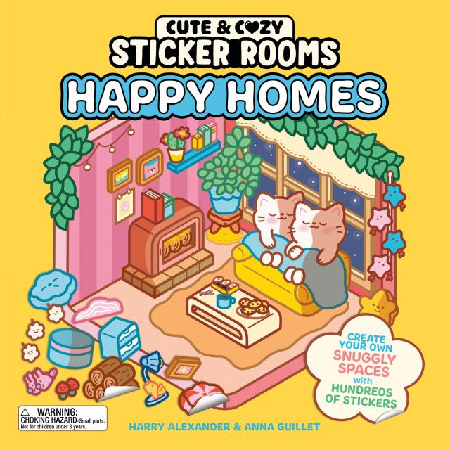 Cute and Cozy Sticker Rooms: Happy Homes