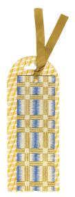 From the Block Shop Studio: Desert Plaid Bookmark