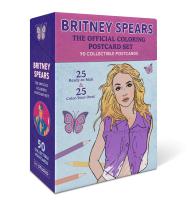 Britney Spears: The Official Coloring Postcard Set