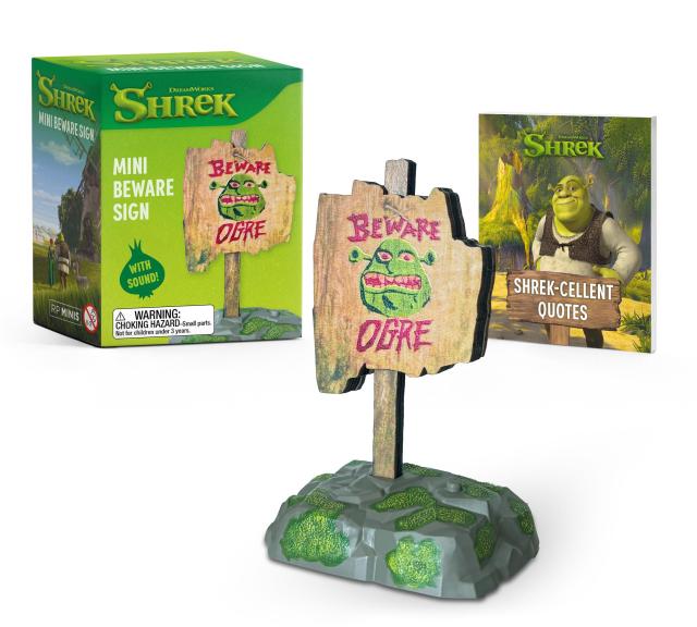 Shrek: Mini Beware Sign